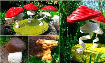 Из чего можно сделать грибы для поделки
