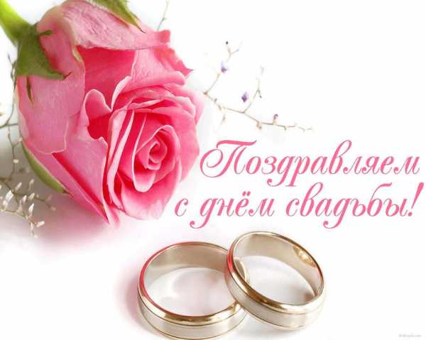 С днем свадьбы розы
