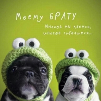 Процветания во всём и радости, братик!