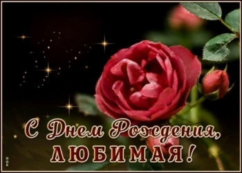 С днем рождения, моя радость! 🌸