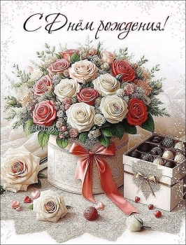 С днем рождения, радость моя!